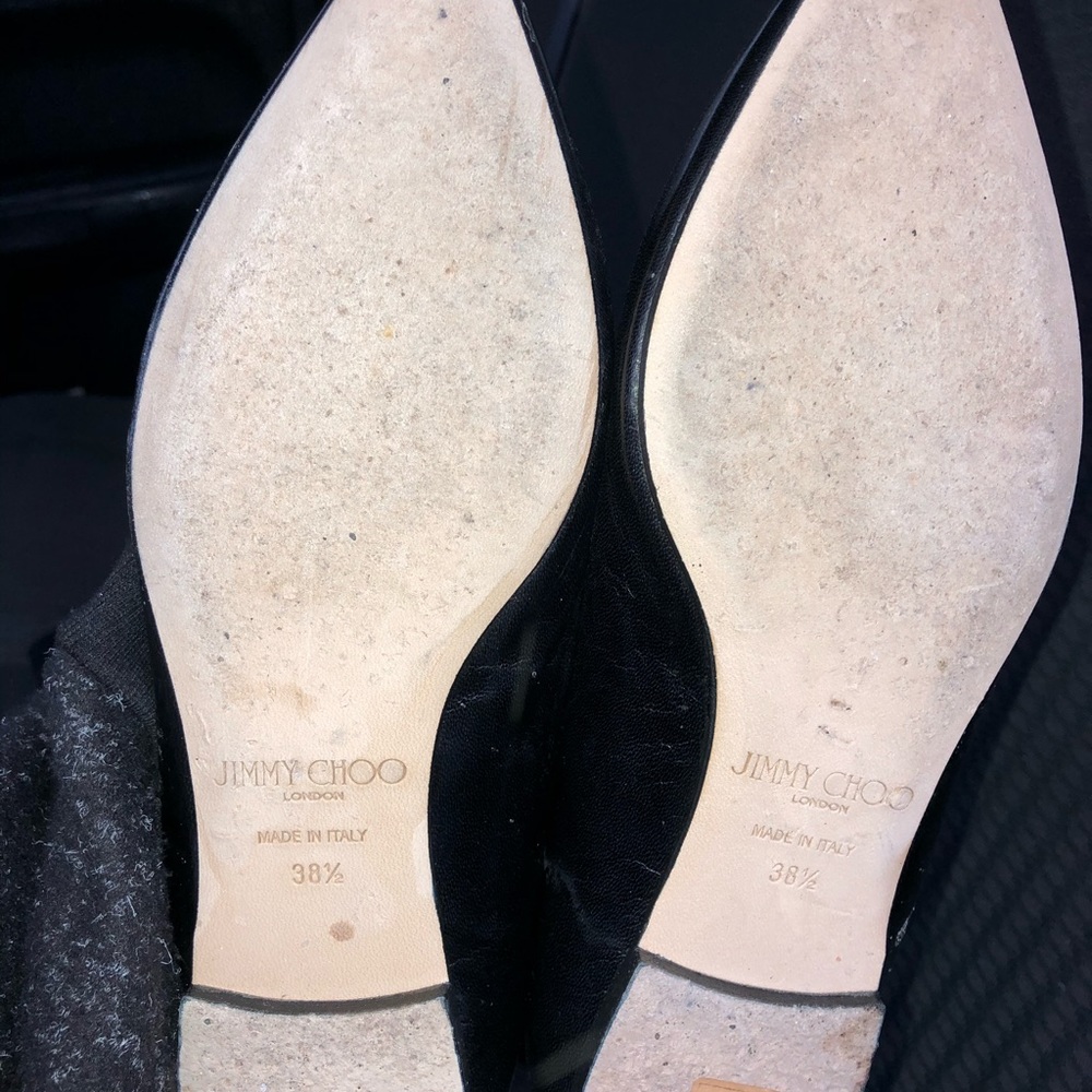 Worn once Jimmy Choo flats